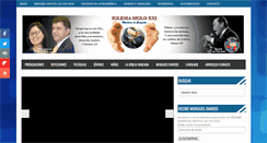 Desktop Screenshot of iglesiasigloxxi.com